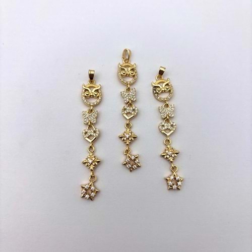 Kaplama Kolye Ucu 1 Adet