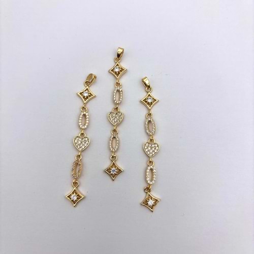 Kaplama Kolye Ucu 1 Adet