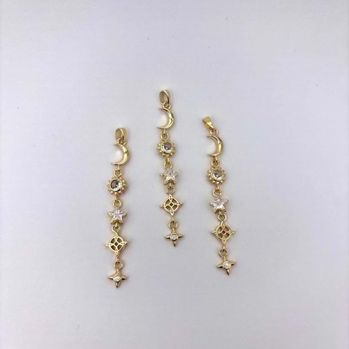 Kaplama Kolye Ucu 1 Adet