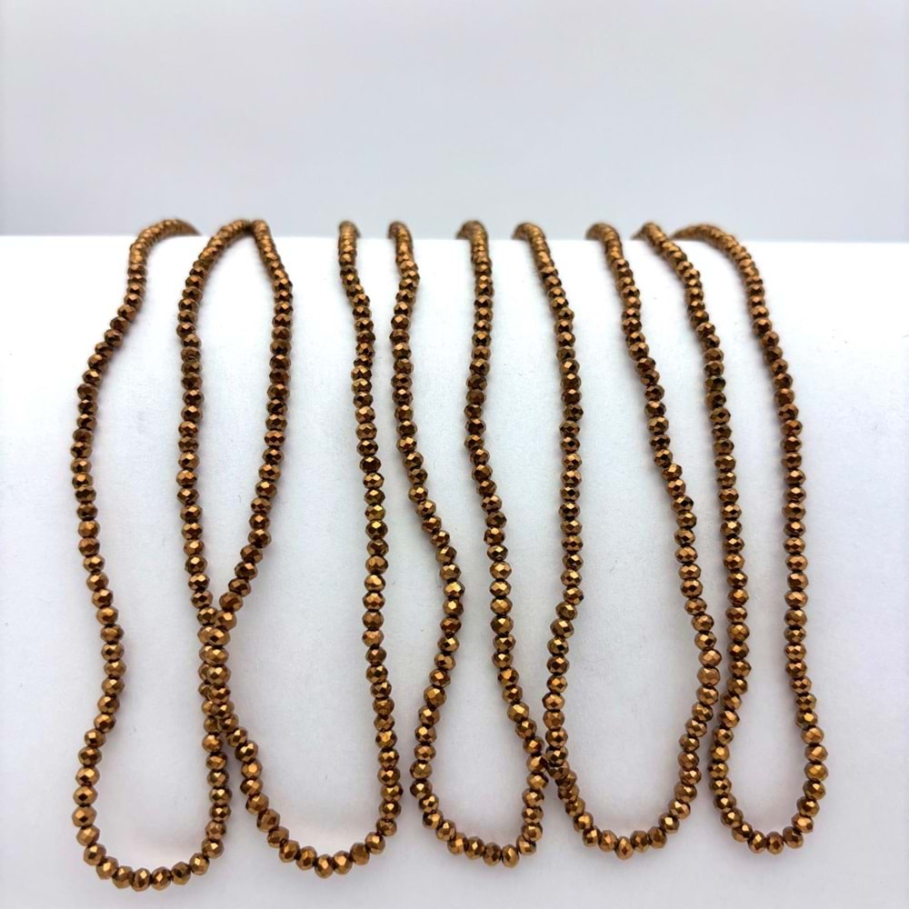 2 mm Kristal Boncuk 1 Dizi