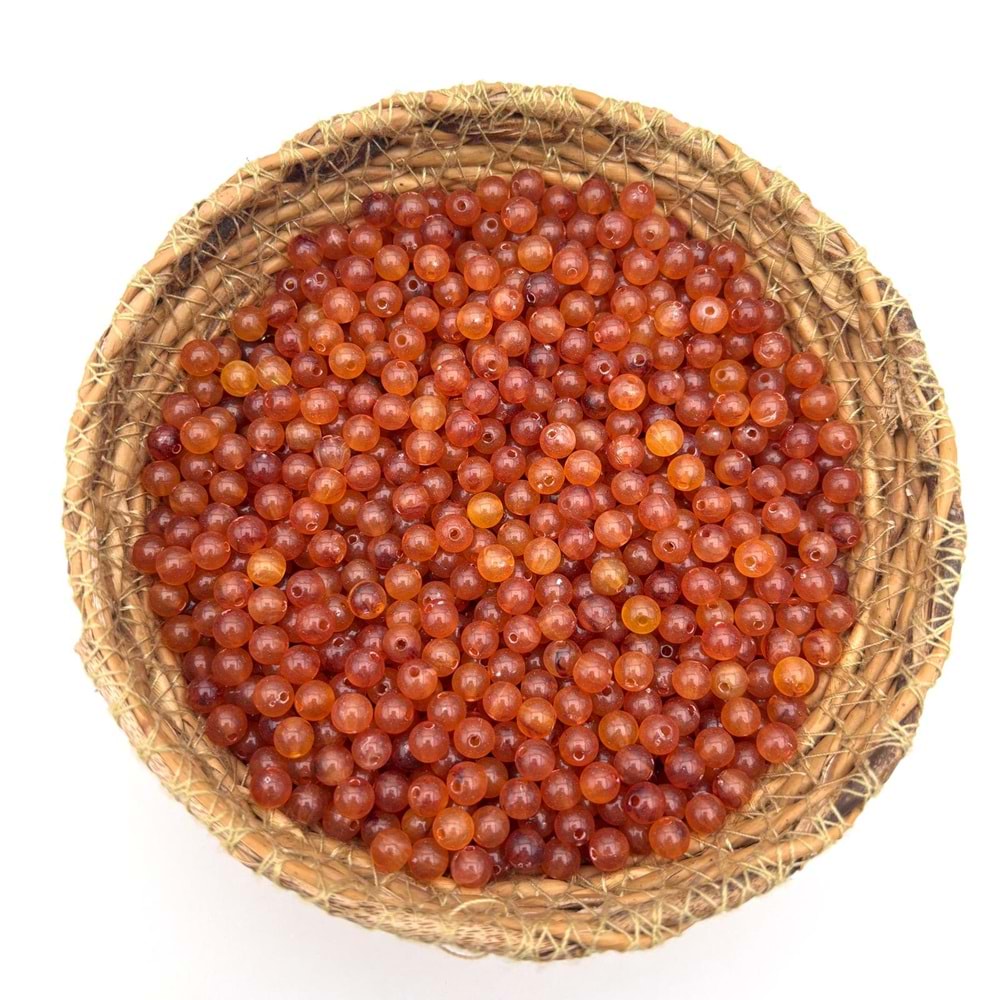 Akrilik Boncuk 6 mm 50 Gr
