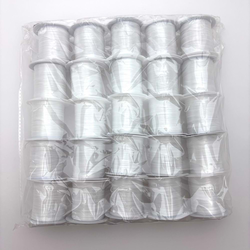 Esnek Misina İp Bobin-25 Adet