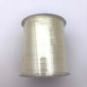 Floş İp Krem 5 mm Bobin 100 M-1 Adet