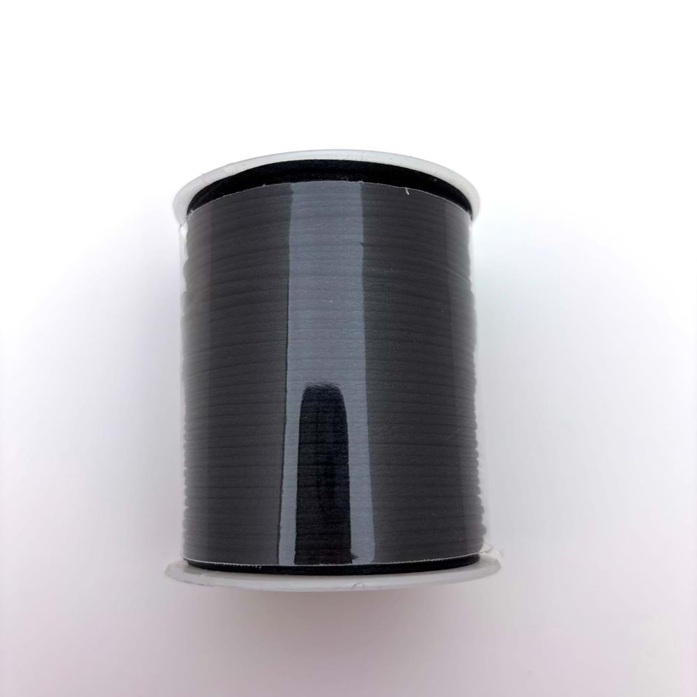 Floş İp Siyah 2 mm Bobin 100 M-1 Adet