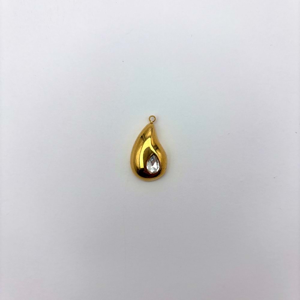 Gold Damla Model 10 mm 1 Adet