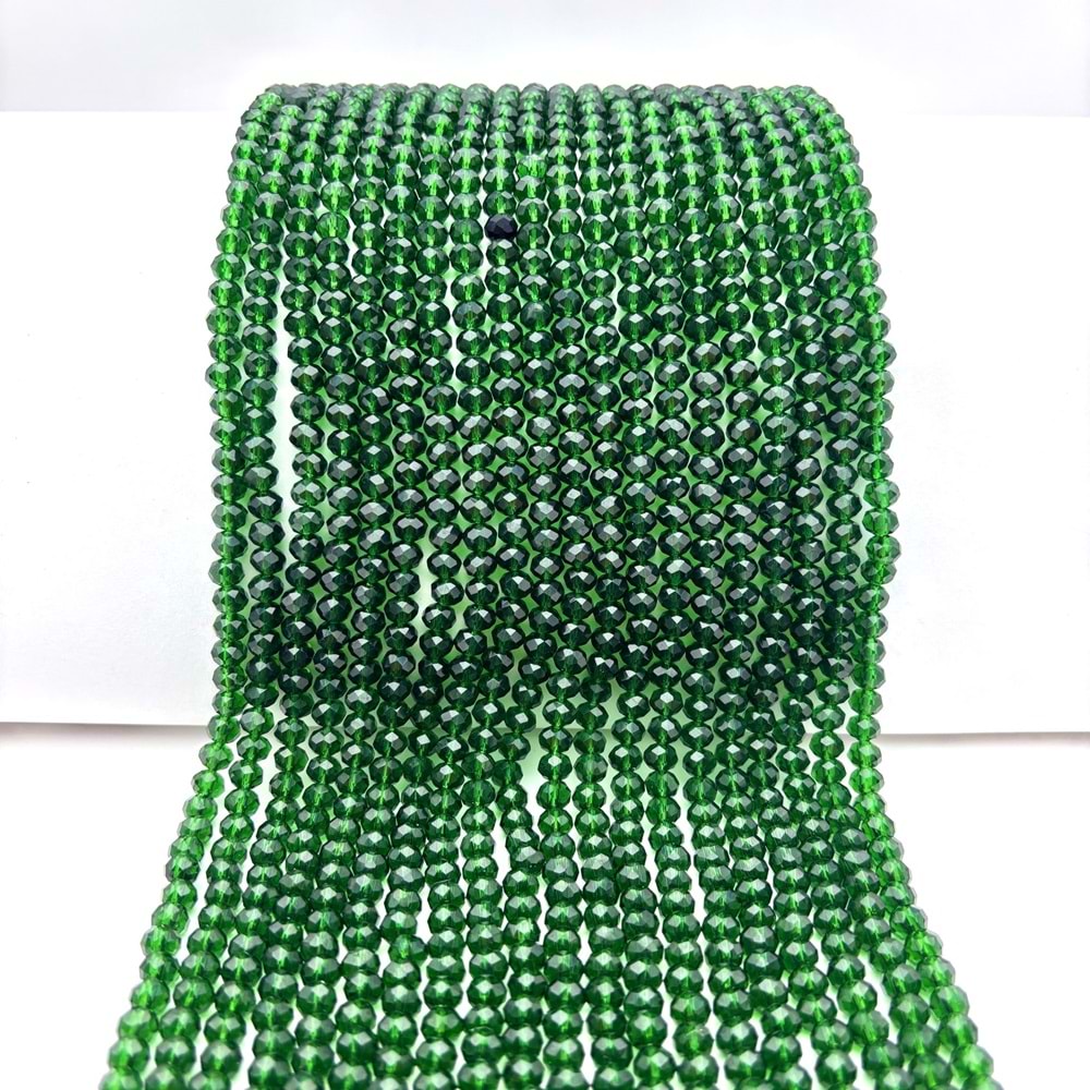 6 mm Kristal Boncuk 1 Dizi