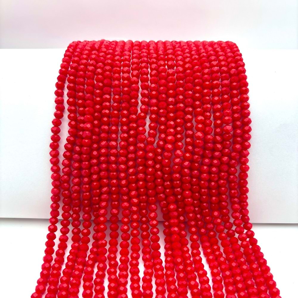 6 mm Kristal Boncuk 1 Dizi