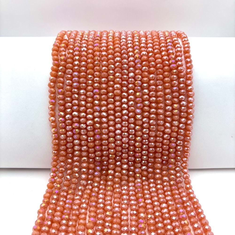 6 mm Kristal Boncuk 1 Dizi