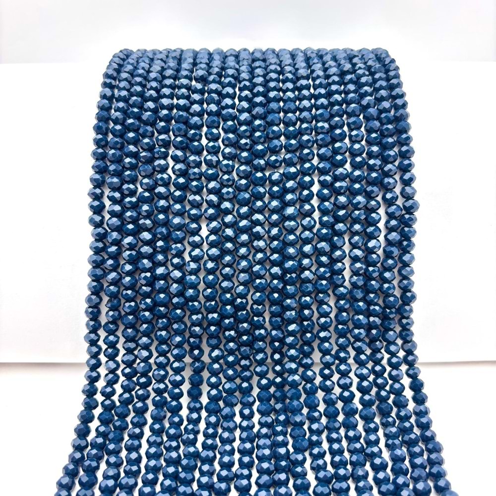 6 mm Kristal Boncuk 1 Dizi