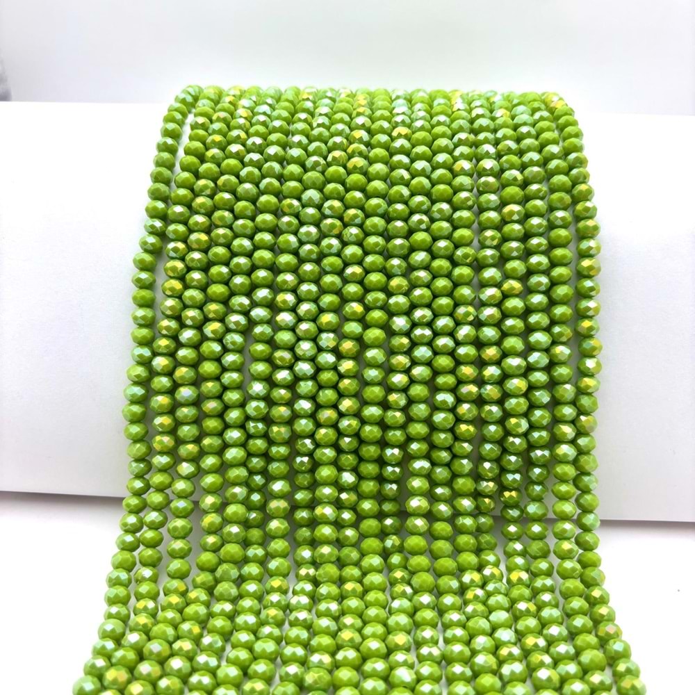 6 mm Kristal Boncuk 1 Dizi