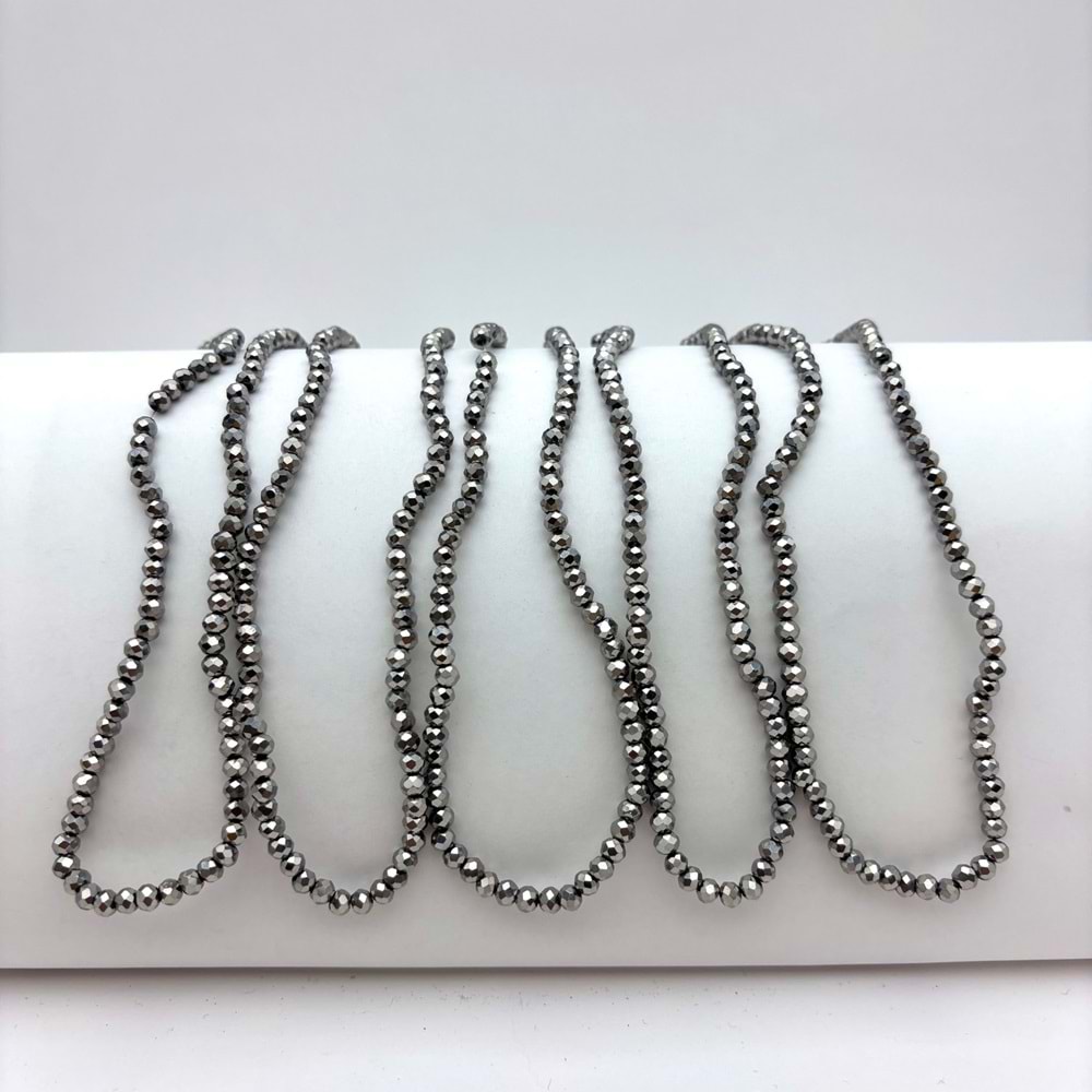 4 mm Kristal Boncuk 1 Dizi