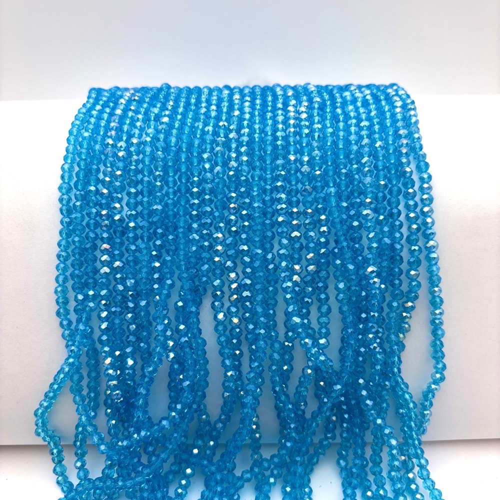 4 mm Kristal Boncuk 1 Dizi