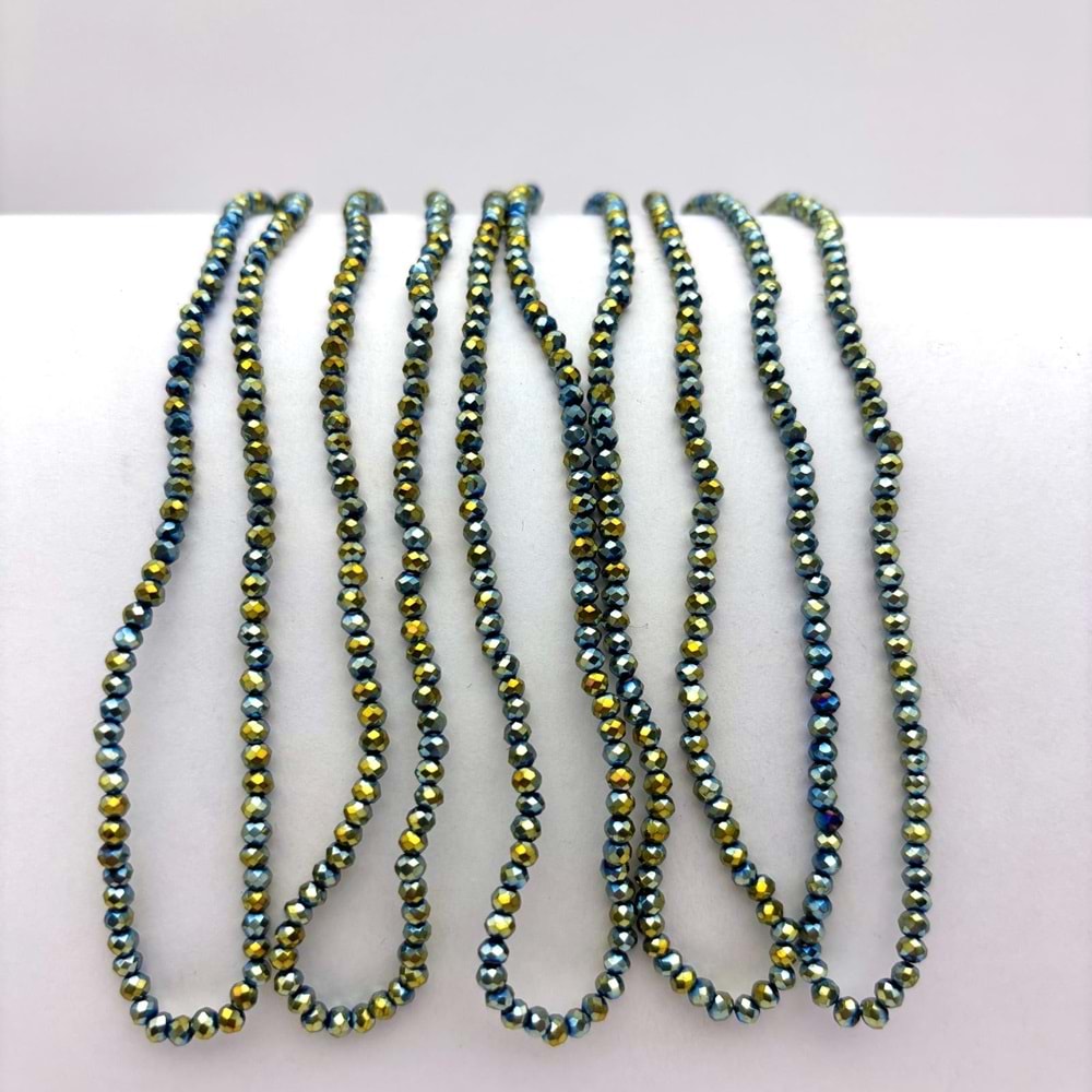 2 mm Kristal Boncuk 1 Dizi