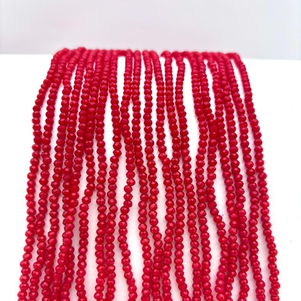 2 mm Kristal Boncuk 1 Dizi