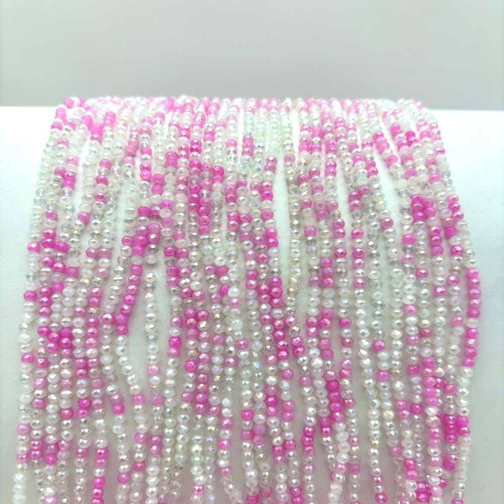 2 mm Kristal Boncuk 1 Dizi