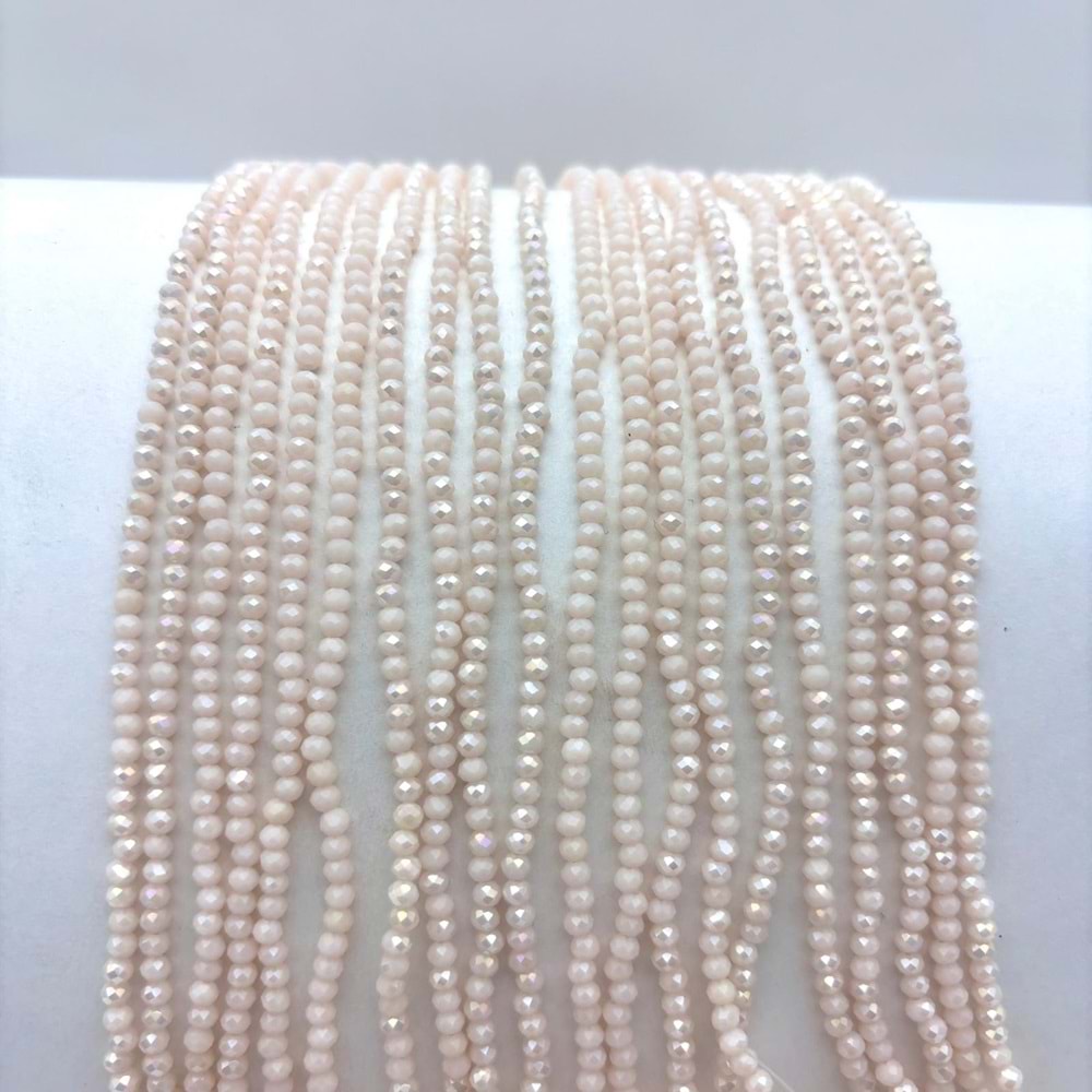 2 mm Kristal Boncuk 1 Dizi