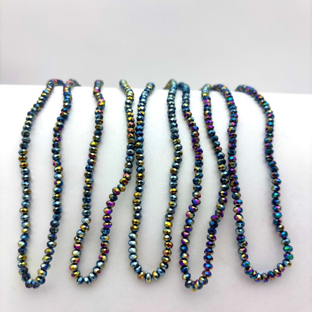 3 mm Kristal Boncuk 1 Dizi