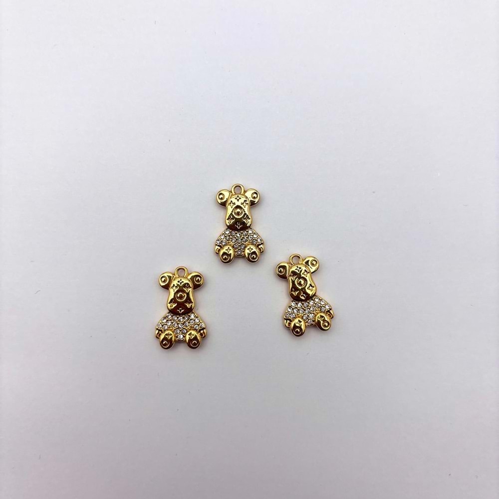 Çelik Kolye Ucu 1 Adet