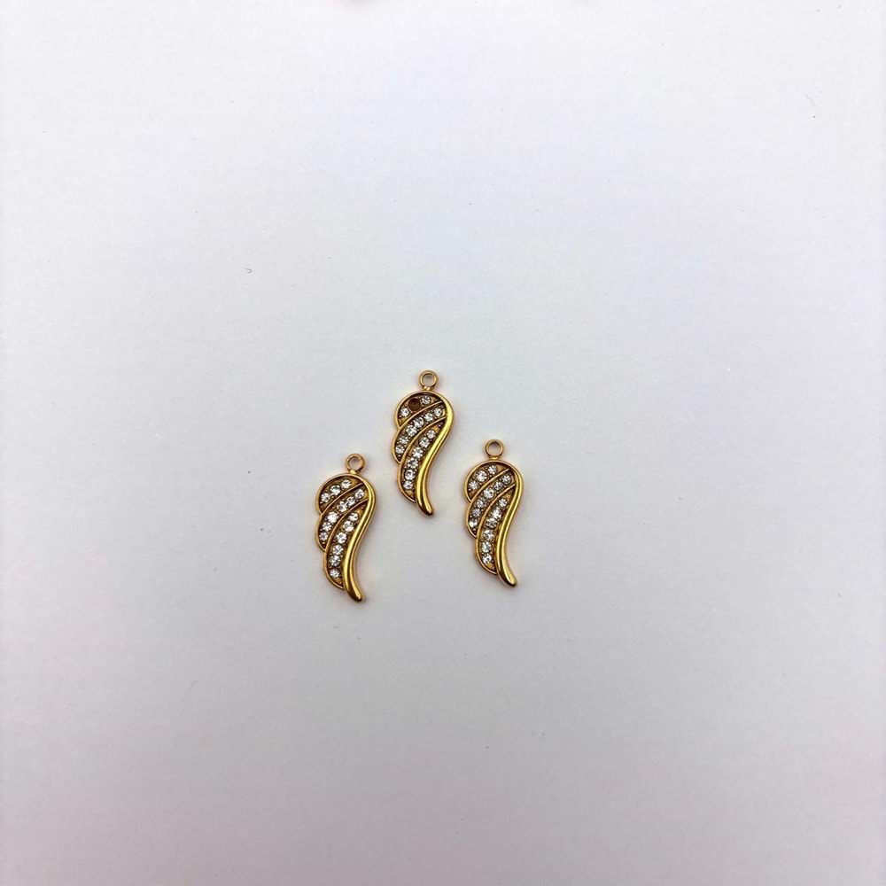 Çelik Kolye Ucu 1 Adet