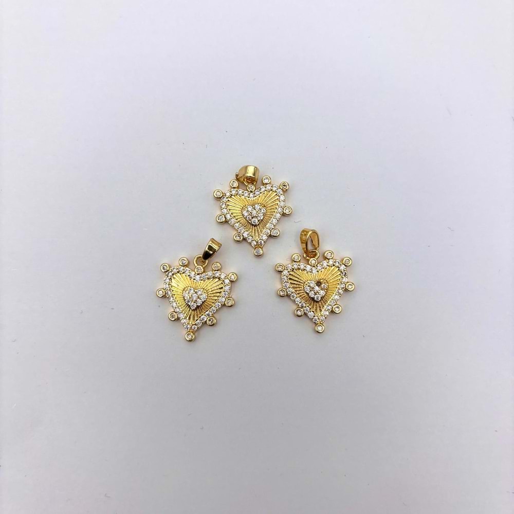 Kaplama Kolye Ucu 1 Adet