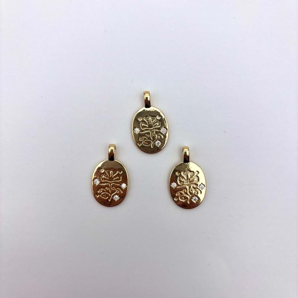 Kaplama Kolye Ucu 1 Adet