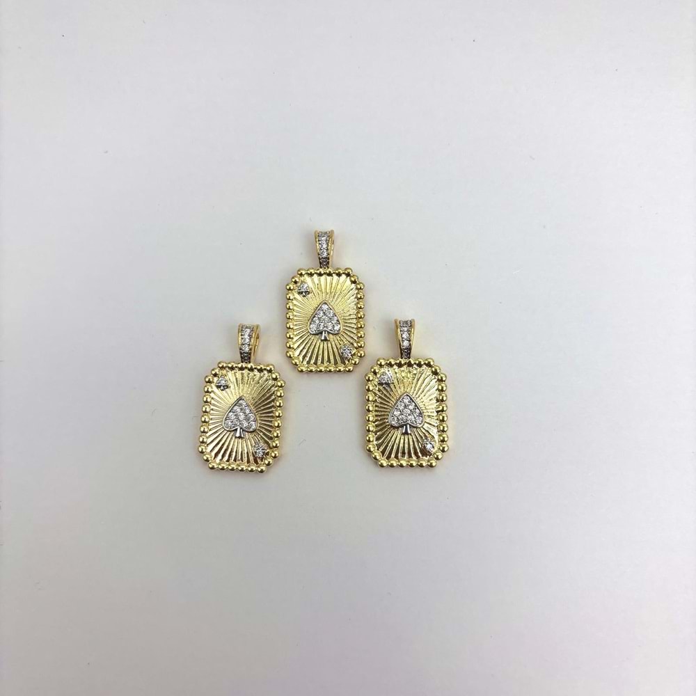 Kaplama Kolye Ucu 1 Adet