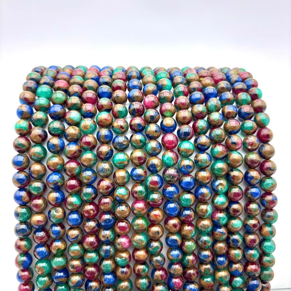 Doğal Taş Murano Kuvars 8 mm 1 Dizi