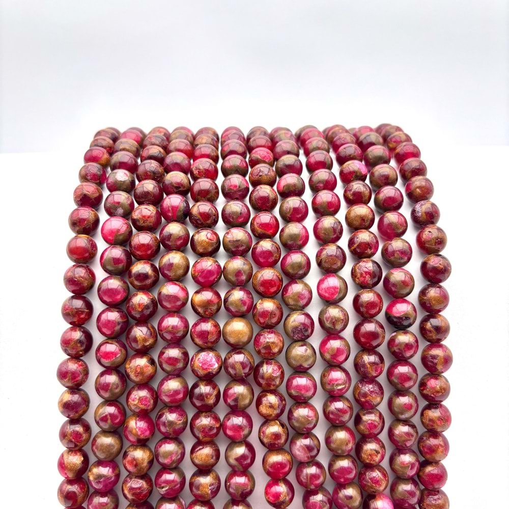 Doğal Taş Murano Kuvars 8 mm 1 Dizi