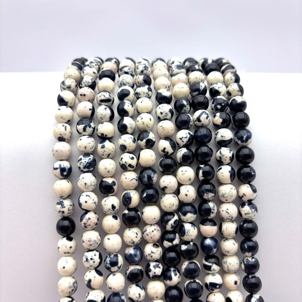 Doğal Taş Yağmur Damlası Kuvars 8 mm 1 Dizi