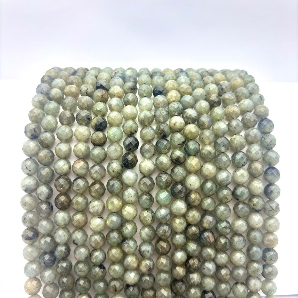 Doğal Taş Labradodit 8 mm 1 Dizi