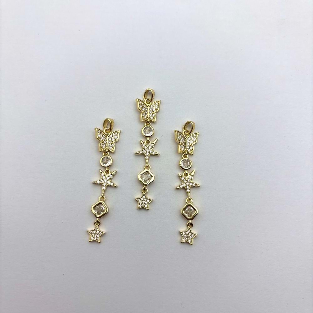 Kaplama Kolye Ucu 1 Adet