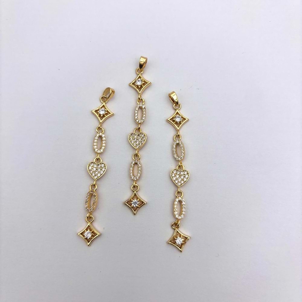 Kaplama Kolye Ucu 1 Adet