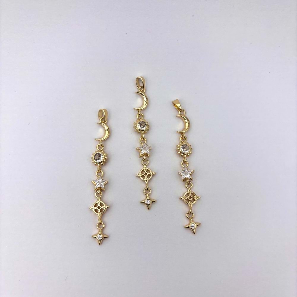 Kaplama Kolye Ucu 1 Adet