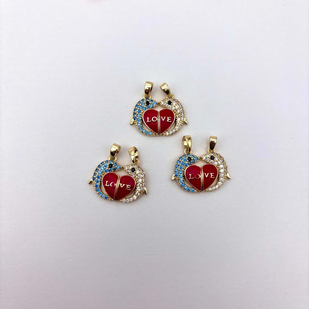 Kaplama Kolye Ucu 1 Adet