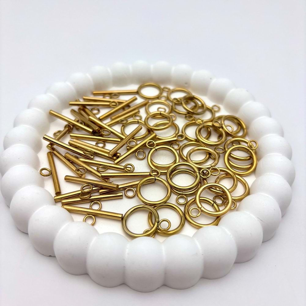 Çelik Küpe Aparatı T Kapama 1 Takım