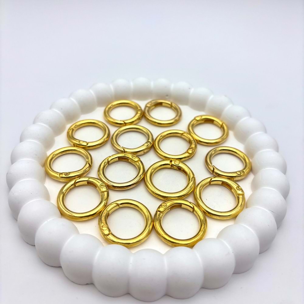 Yaylı Halka Kilit 20 mm 5 Adet