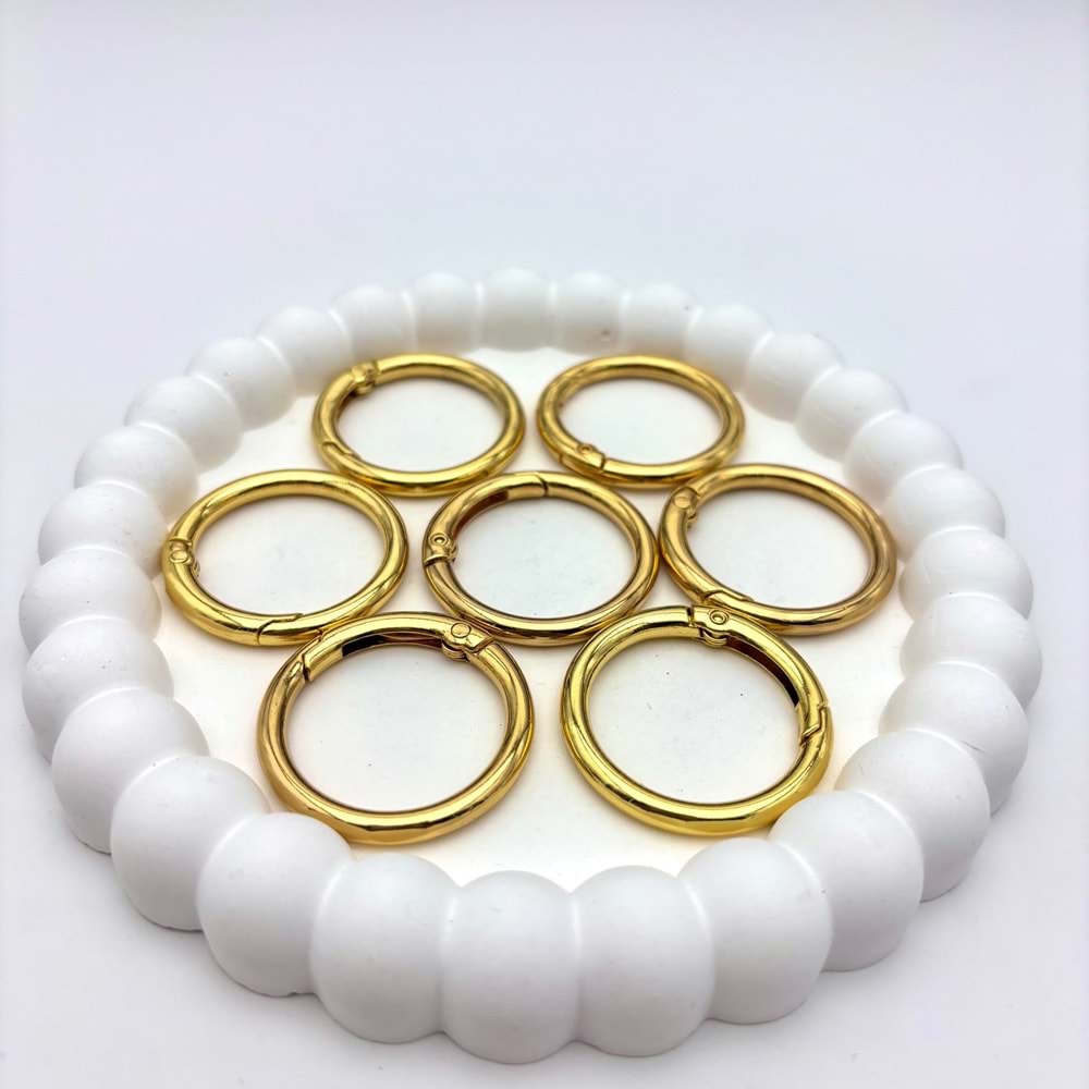 Yaylı Halka Kilit 30 mm 5 Adet